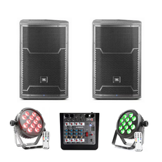 Hire PA System with Basic Lighting, in Annerley, QLD